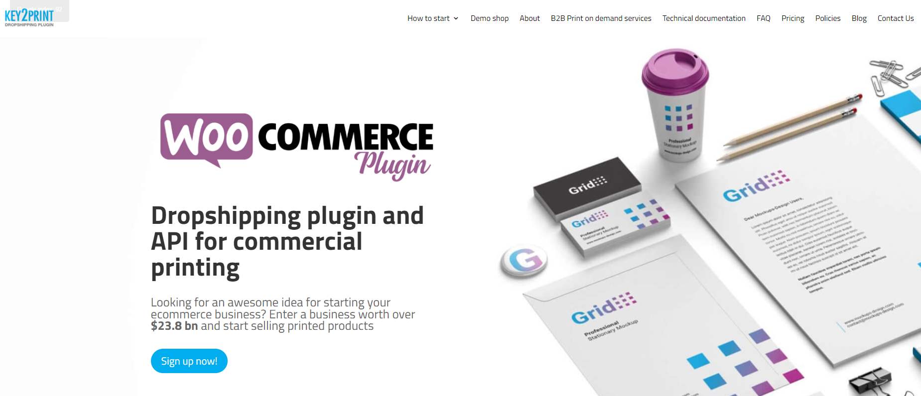 key2print woocommerce integration