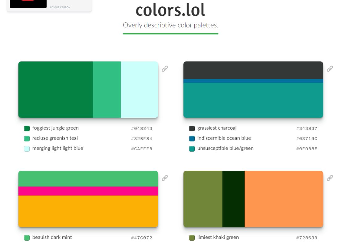 LOLColors brand identity tools