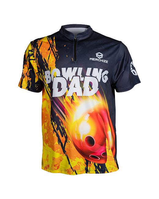custom All Over Print Bowling Jersey