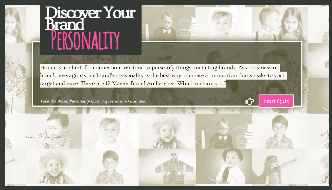 brand personality quiz