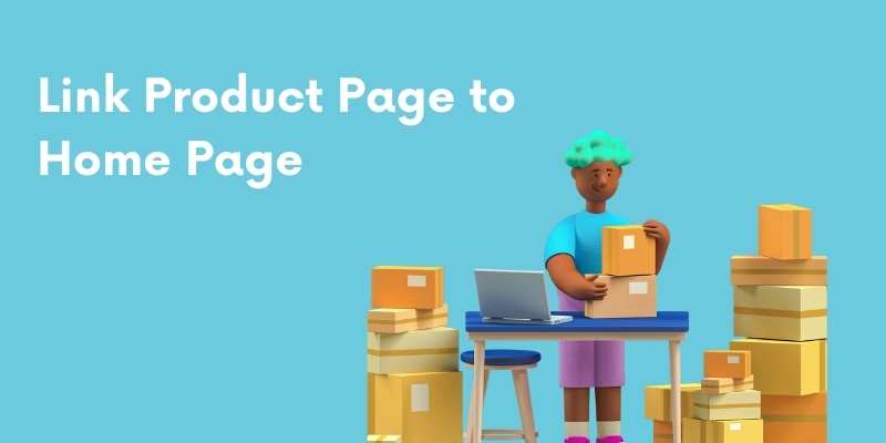 link product page to home page - Shopify SEO