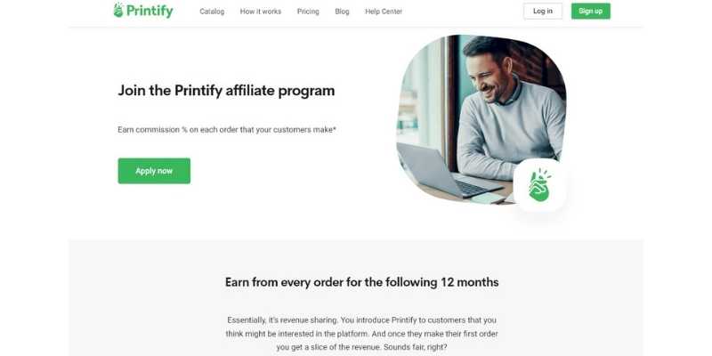 printify - best pod affiliate program