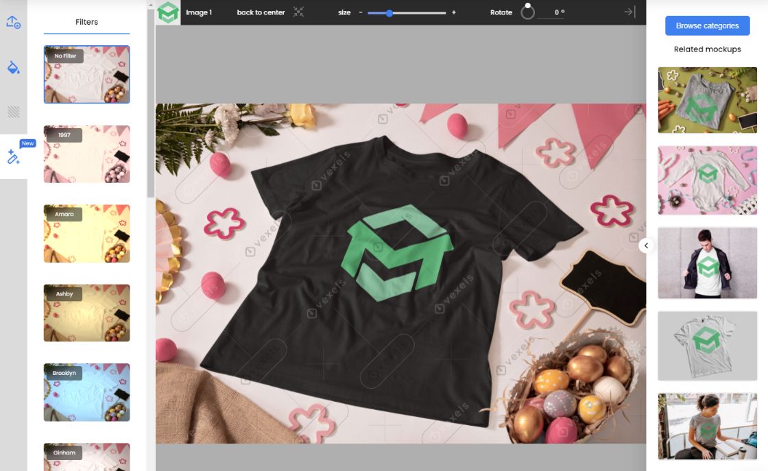 vexels t-shirt mockup generators