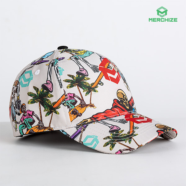 Perfect Snapback Hat Extender Half Size Extender White Custom Print