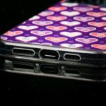 flexi clear phone case port openings bottom