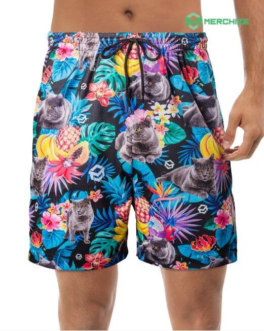 Guys shorts above hot sale the knee