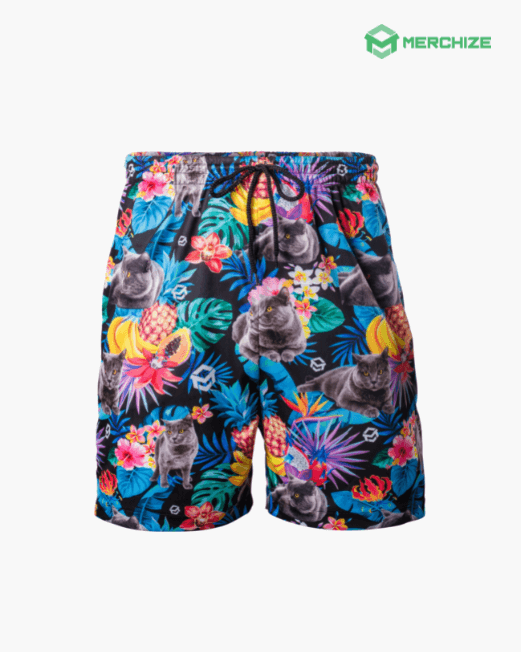 All-over Print Jersey Shorts - Print On Demand