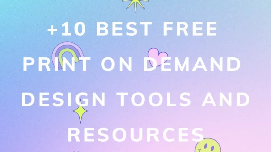 print on demand design tools and resources