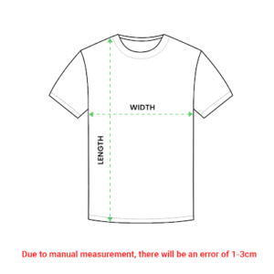 Classic-Unisex-T-shirt-Size-chart