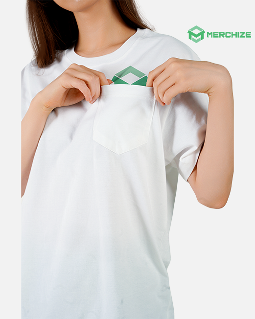 Print On Demand Pocket T-Shirt - Merchize