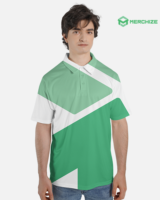 All-over Print Polo Shirt (Midweight)