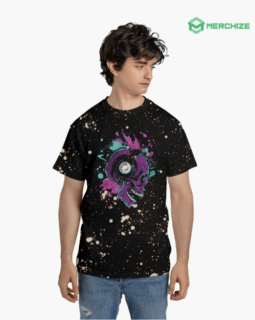 Bleach Splatter T-shirt - Print On Demand | Merchize