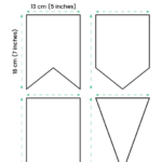 bunting banner - Size Chart