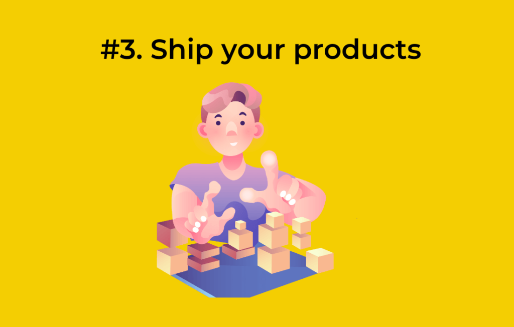 how to start an fba business ship products