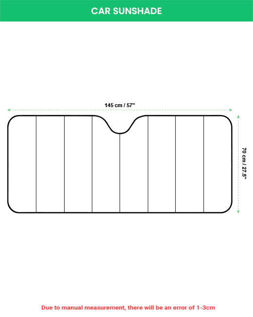 Car Sunshade - Print On Demand