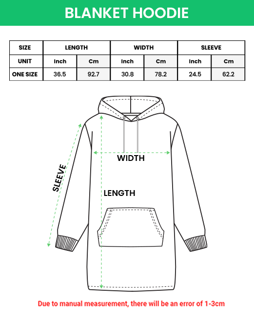 Comfy-Wear The Hoodie Blanket - Match Merch LLC