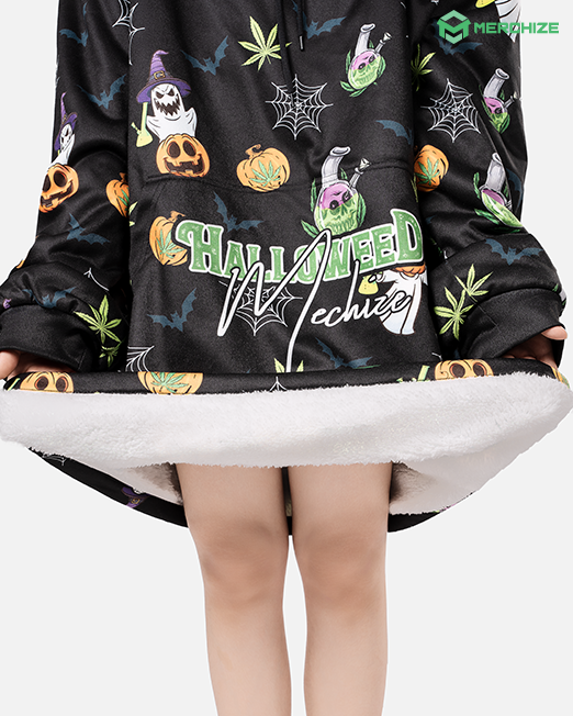 Print on best sale demand hooded blanket