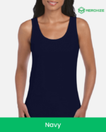 ladies' tank top navy