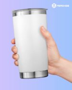 tapered stainless steel tumbler