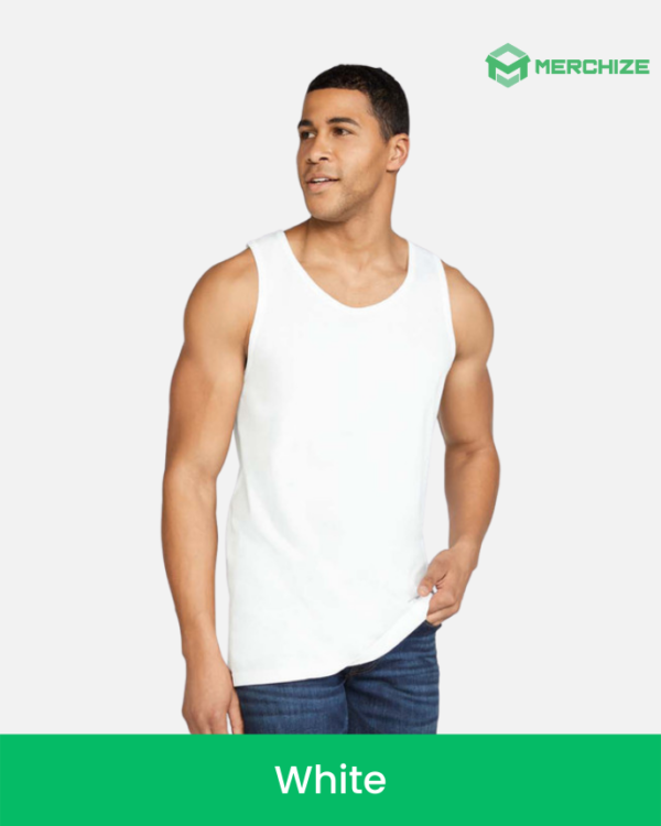 unisex tank top white