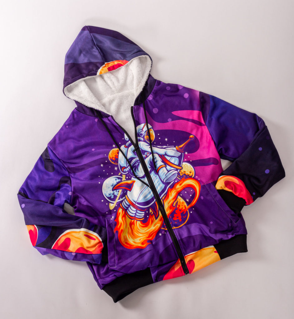 hoodie sublimation print on demand products