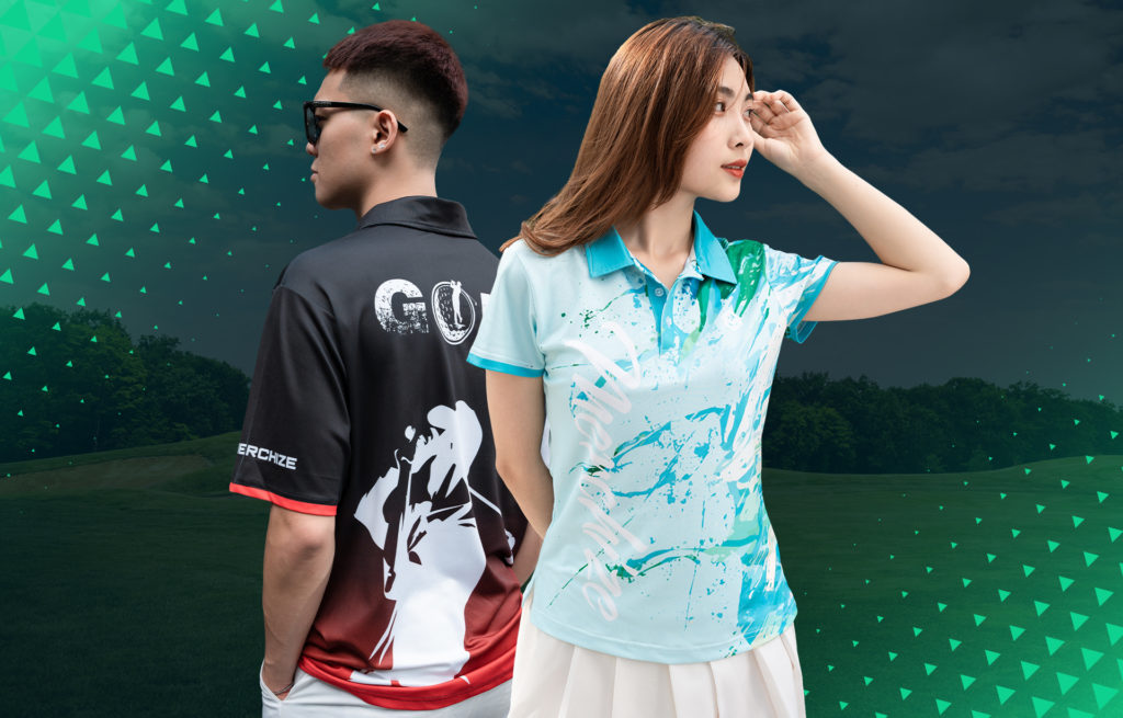 polo sublimation print on demand products