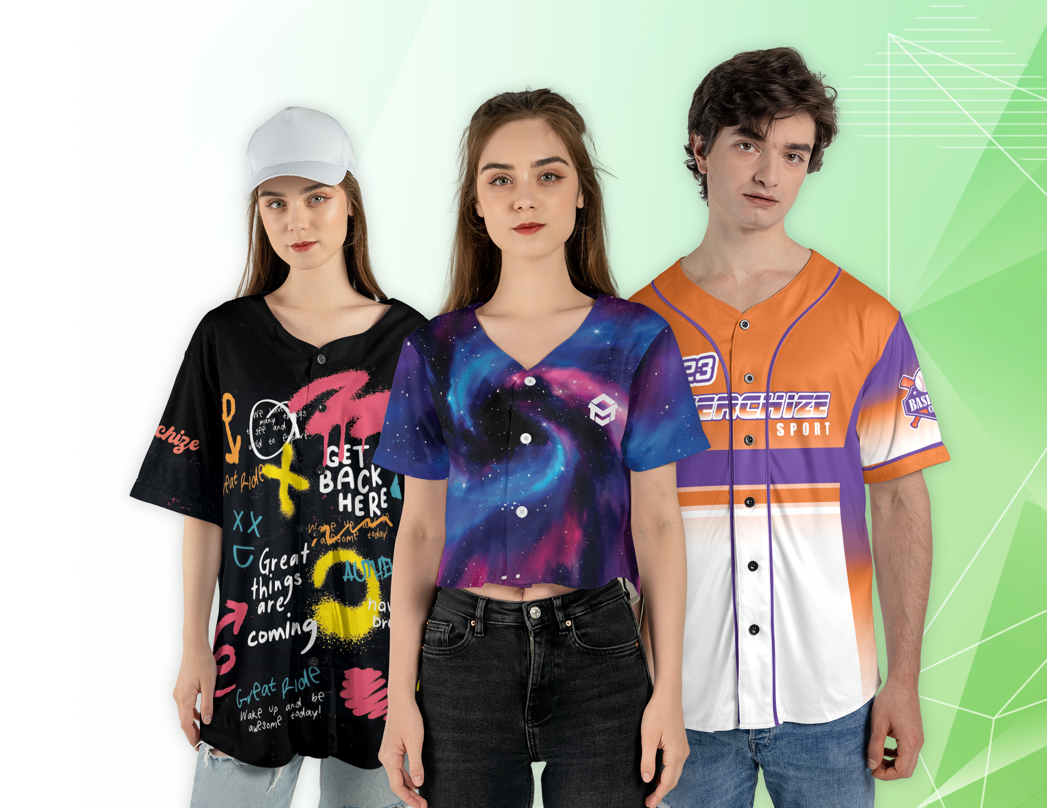 All-over Print Bowling Jersey - Print On Demand