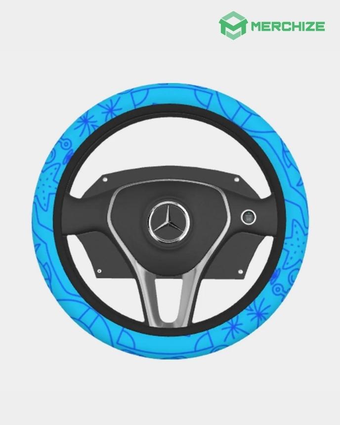 All-over Print Steering Wheel Cover (Made in China)