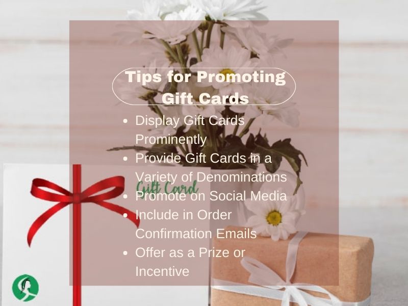 Tips for Promoting Gift Cards