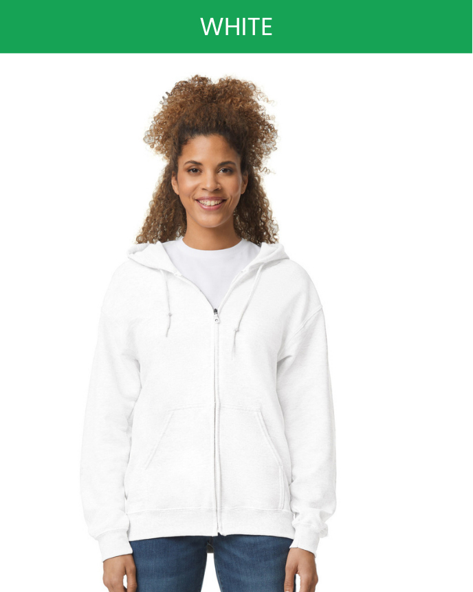 Gildan 18600 Hoodie Size Chart, Unisex Full Zip Hooded Sweatshirt,  Downloadable, Printable, Mens Size Chart, Womens Size Chart
