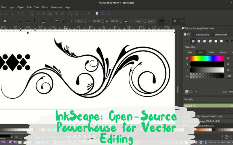 InkScape: Open-Source Powerhouse for Vector Editing
