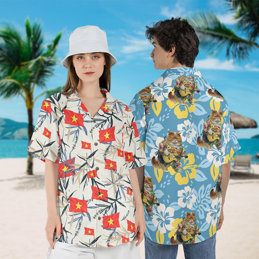 Print On Demand Hawaiian Shirt Design