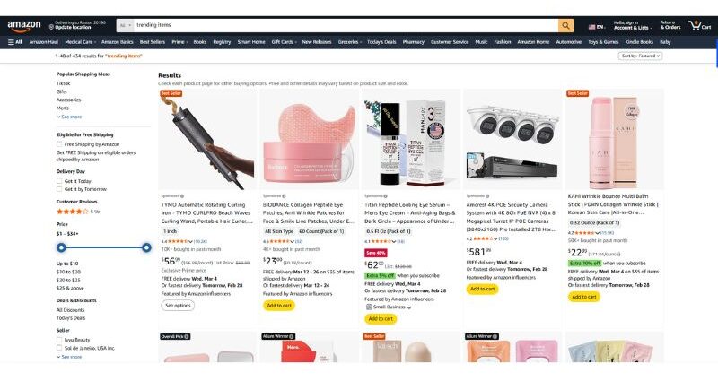 trending-products-on-amazon