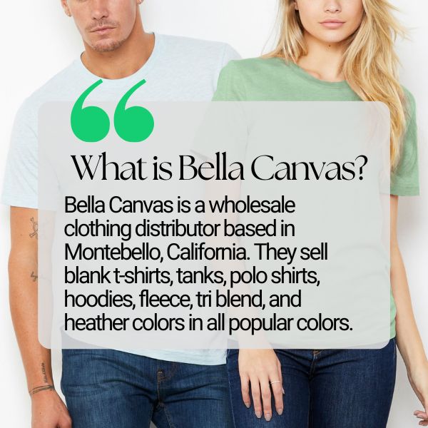 What is a bella canvas shirt