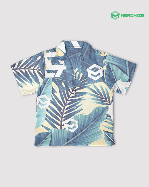 Youth Short-sleeve Hawaiian Shirt (Made in China)