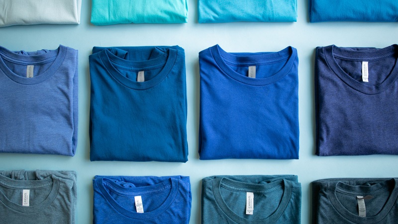 custom t-shirt colors
