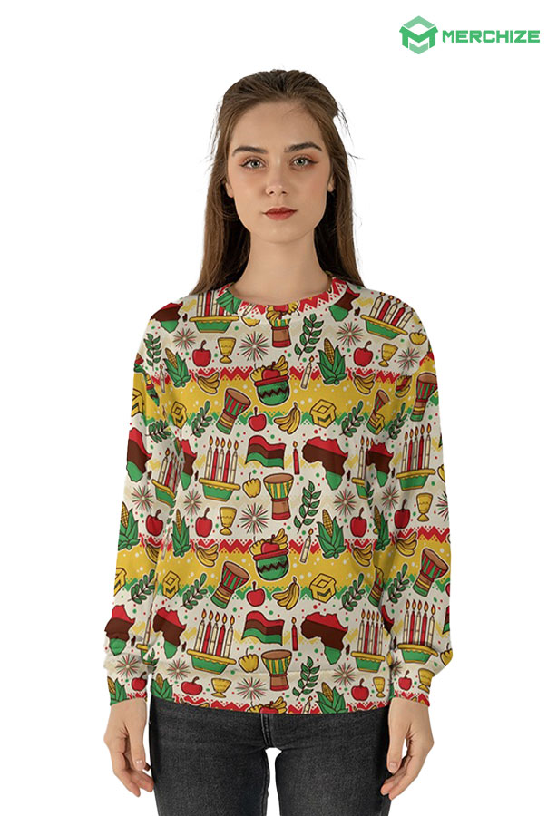 All-over Print Sweatshirt (Lightweight) (Made in China)