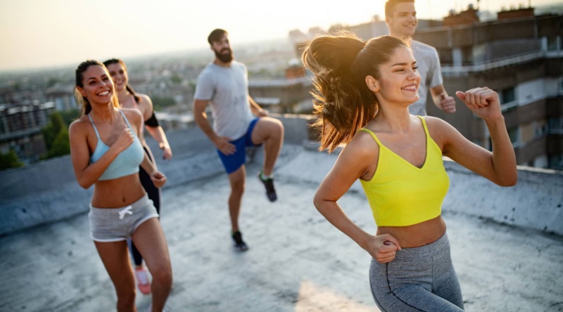 community building for fitness apparel marketing