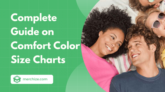 Comfort color size chart