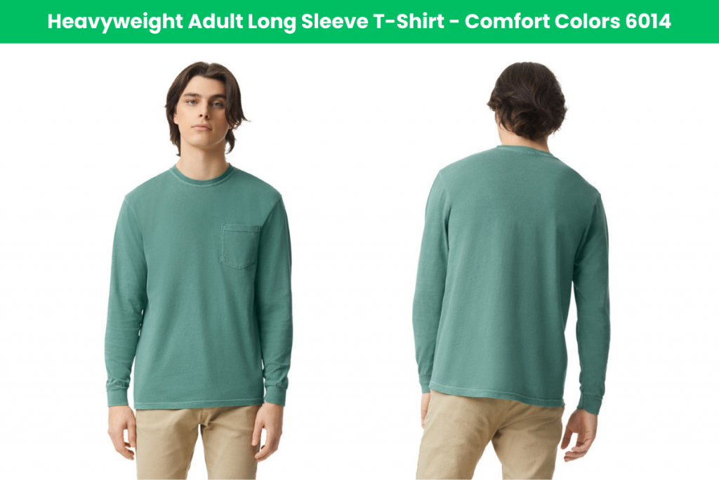 Heavyweight Adult Long Sleeve T-Shirt - Comfort Colors 6014