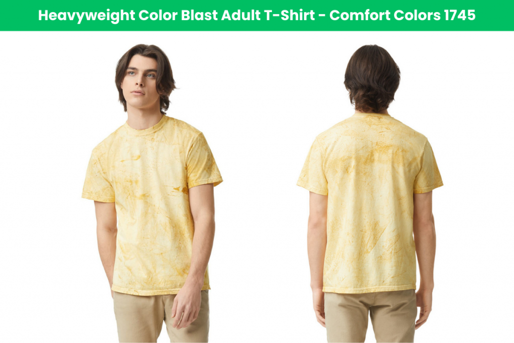 Heavyweight Color Blast Adult T-Shirt - Comfort Colors 1745