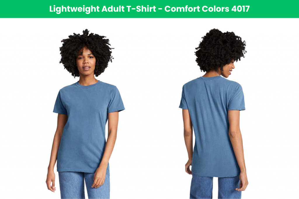 Lightweight Adult T-Shirt - Comfort Colors 4017