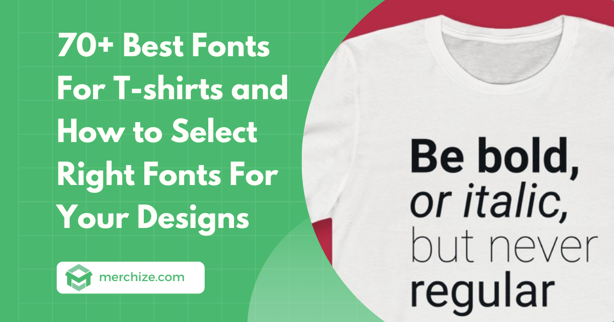 Tee shirt outlet fonts