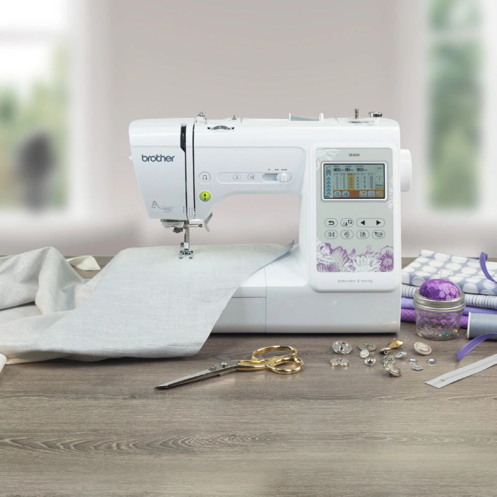 Brother SE600 Sewing and Embroidery Combination Machine