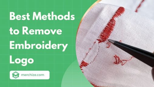 how to remove embroidery logo
