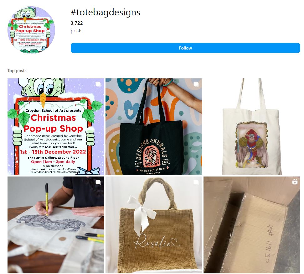 Where to find creative tote bag ideas