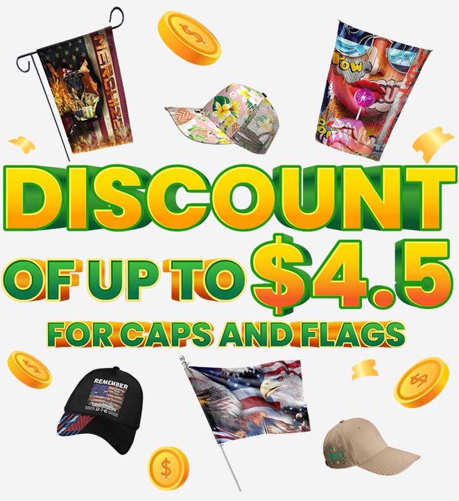 Web Merchize Discount Caps And Flags