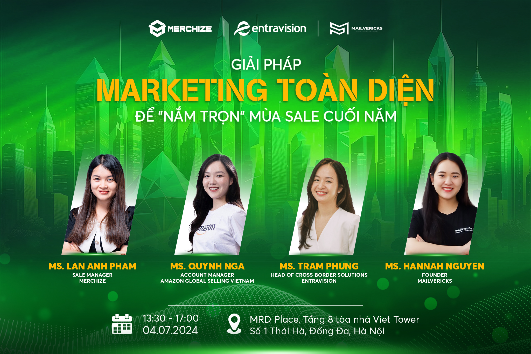 Workshop marketing toàn diện nắm trọn mùa sale cuối năm