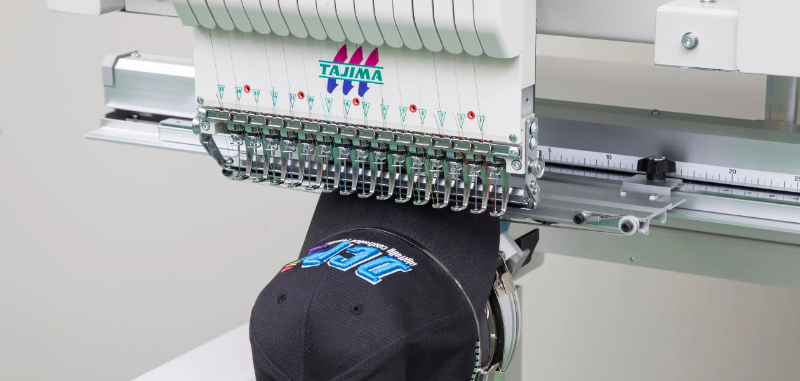 Tajima TMBP2-SC hat embroidery machine