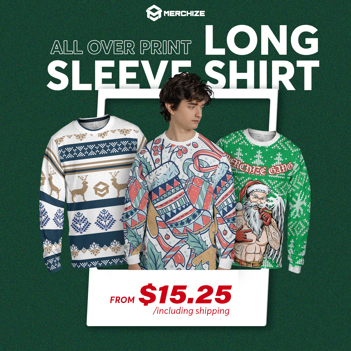 AOP Long Sleeve Shirt